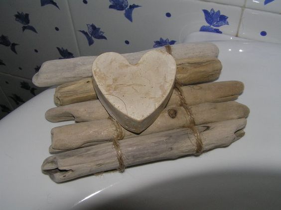 porta sapone legno